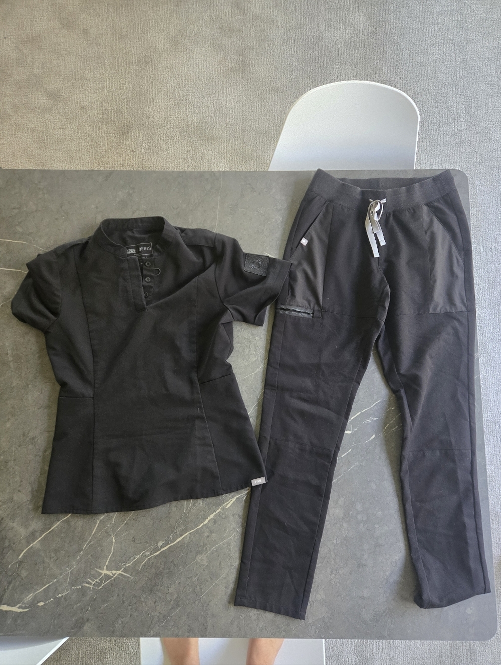 { Figs } Dark Side Scrub Set